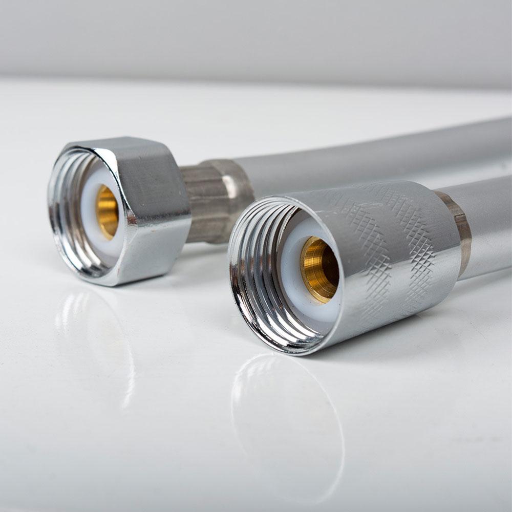 1.5M 2M PVC High Pressure PVC Smooth Shower Hose for Bath Handheld Shower Head Flexible Hose G1/2 Universal Interface