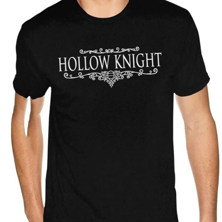 2025 New Fashion Game Tees Silk Song Graphic Hollow Knight TShirt Men Skull Graphic Gothic Anime Tshirt Women Cotton Loose Top