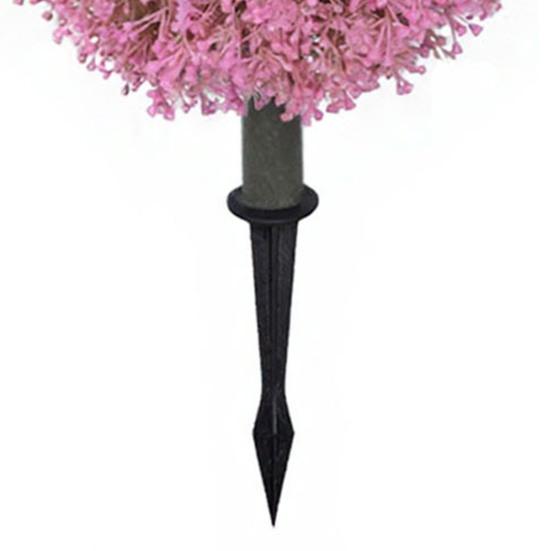 Umělá rostlina Králík Dekorace s Realistickými Zelenými Listy Odolná proti Vyblednutí Falešné Rostliny Plast Odolný proti UV Zářením Velikonoční Dekorace pro Domácí Vstupní Dveře