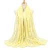 New  Summer Elegant Women Silk Scarf Beach Wrap Shawl Sparkly Gold Print Sunscreen Bandana Hijab Mujer Scarve Pareo Foulard