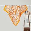Women S Fashionable Versatile 70cm Square Silk Like Neck Scarf