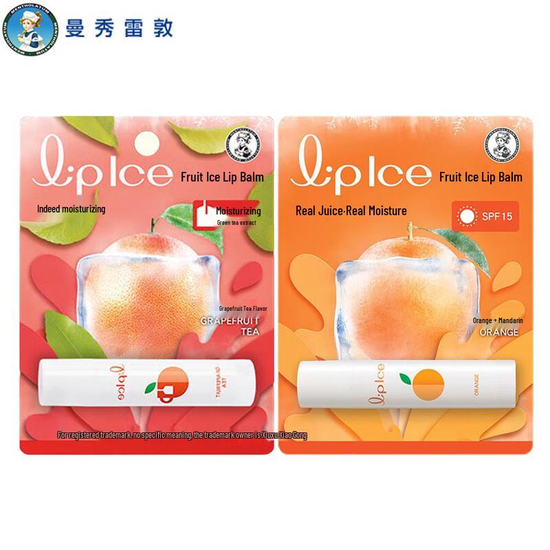 

Mentholatum Fruit Ice Lip Balm Duo Pack