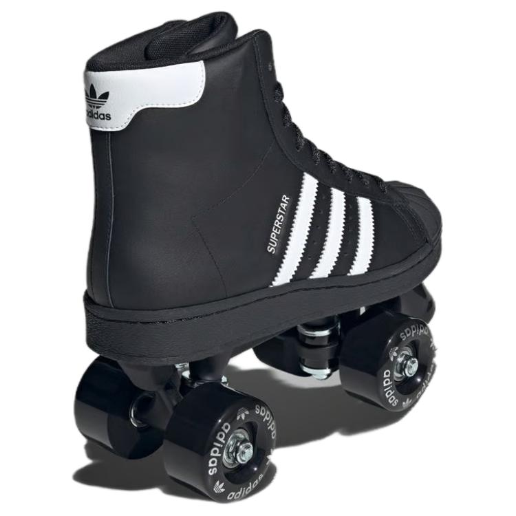 adidas Zapatillas de Skate para Mujer Superstar 82 Negro Blanco Zapatillas para Mujer Core-Black Cloud-White Plata-Metálico JI3535