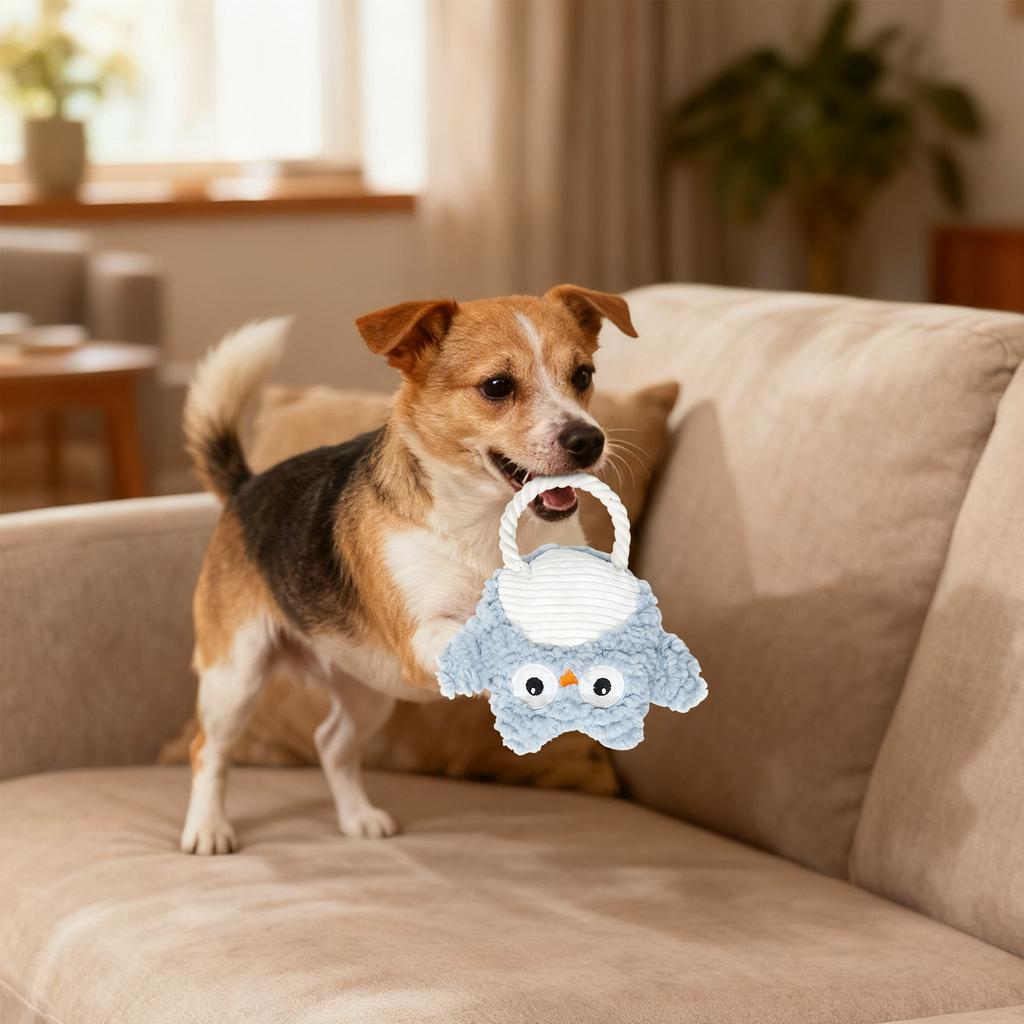 Dog Toy That Makes Sounds, Self-entertaining, Relieves Boredom, Helps With Teething, And Is Indestructible, Suitable For Teddy, Corgi, Bichon , Golden