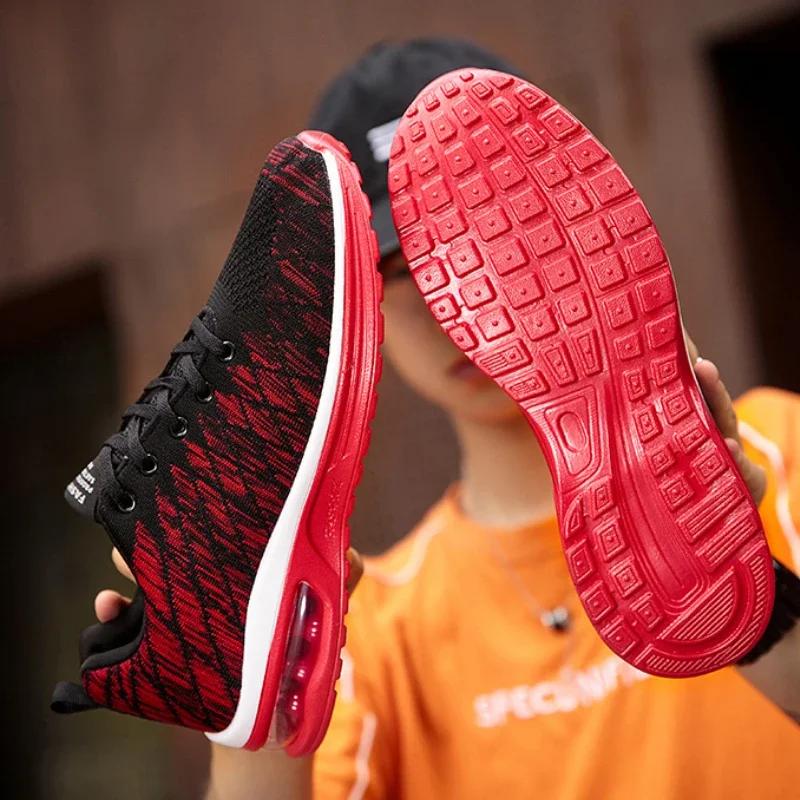 Brand Men Running Shoes Breathable Mesh Women Sneakers Outdoor Lightweight Sport Shoes Fashion Comfortable Men Tenis Shoes 36-46