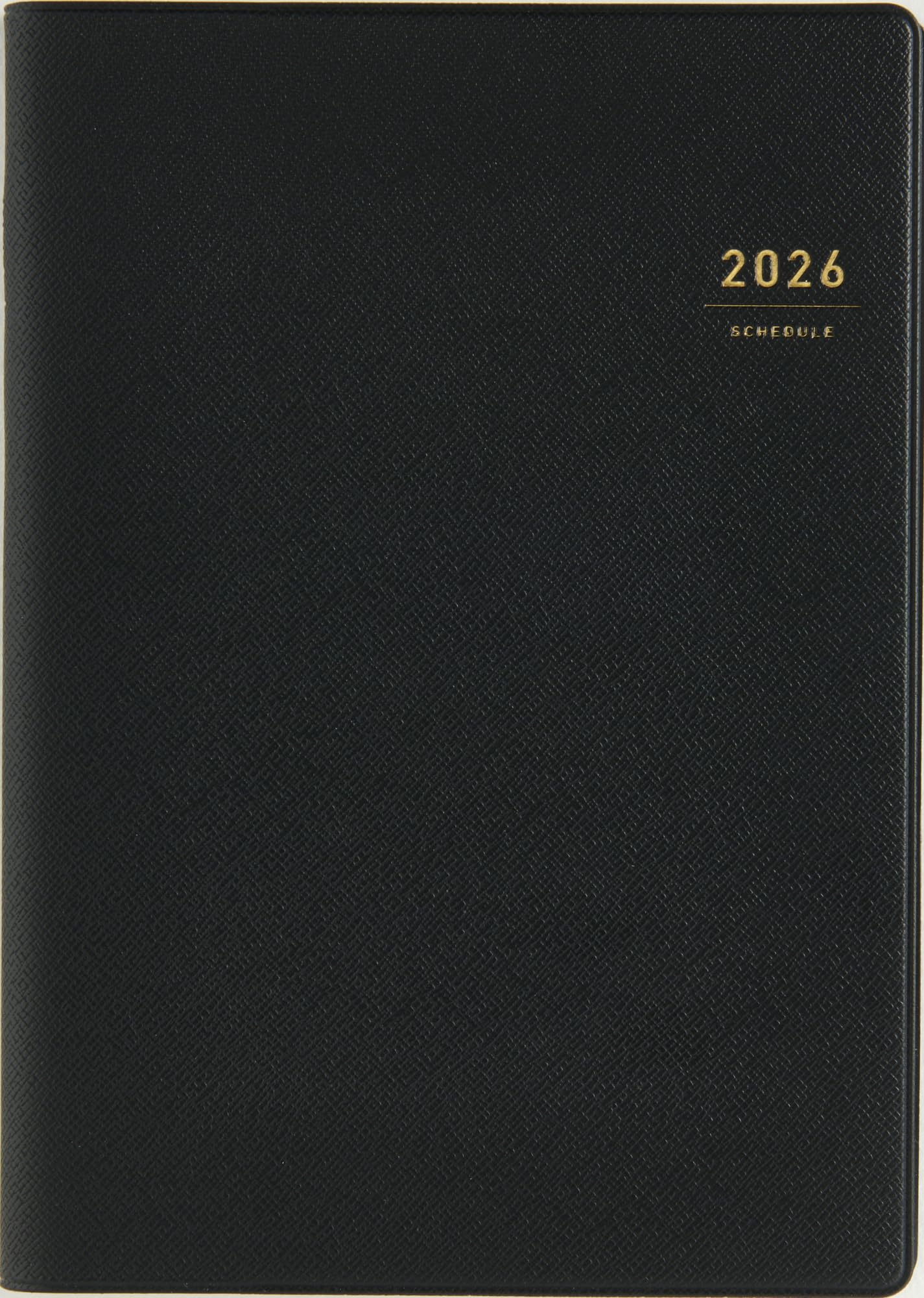 Takahashi 2026 A5 Weekly Desk Diary Black No.914