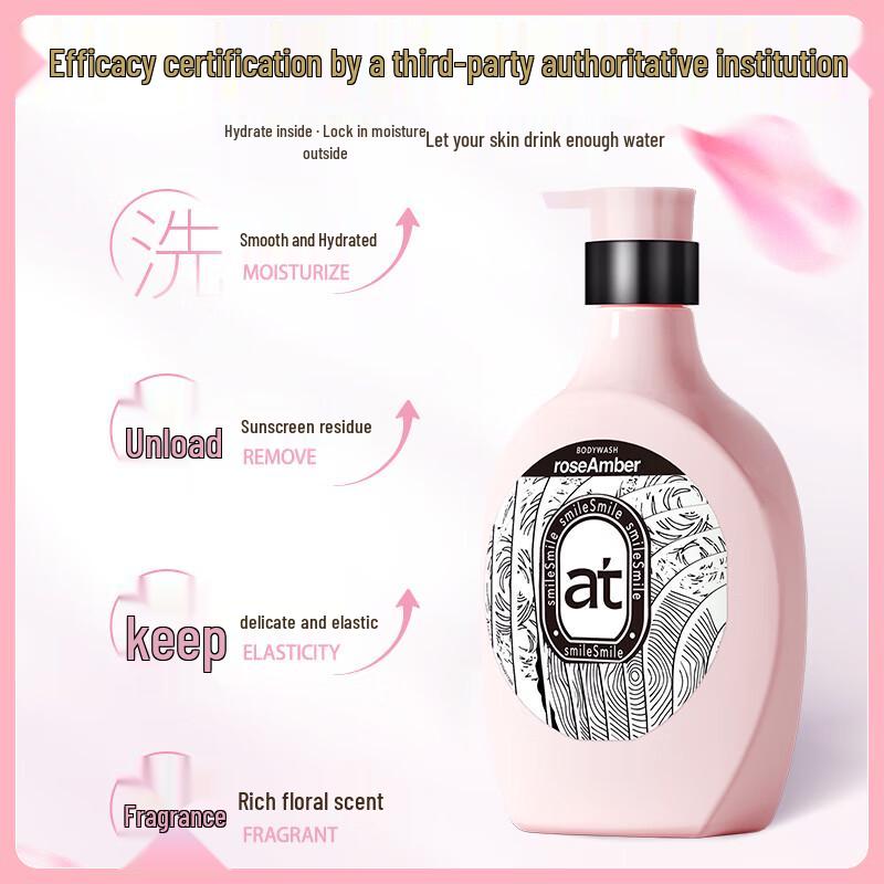 Jinghua Hyaluronic Acid Moisturizing Shower Gel