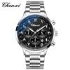 CHENXI New Man Watch Fashion Business Multi-functional Steel Bracelet Quartz Wristwatches Men Chronograph Luminous Calendar