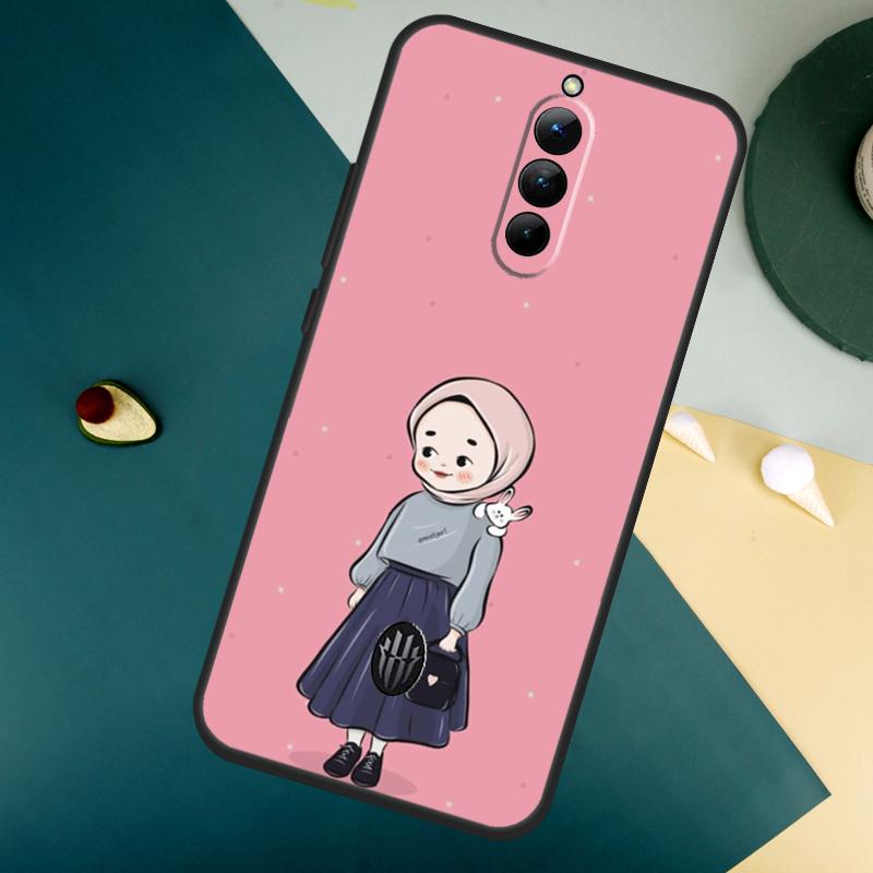 Muslim women islamic girl For ZTE Nubia Red Magic 10S 10 Air 8 9 8S 9S Pro Plus 6S 7S 7 Pro Red Magic 11 Pro Plus Case