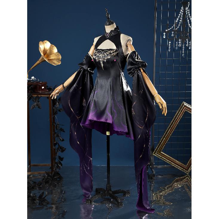 Path To Nowhere Hella Cosplay Costume Game Character Outfit Dress Anime Halloween Convention Uniform for Women