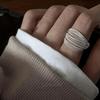 1pc Women's Retro Ring, A Light Luxury High-end Style Open Ring, Suitable for Daily Wear