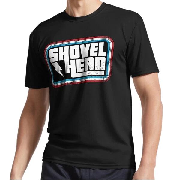

New Shovelhead retro design Active Logo T-Shirt Funny Size S to 5XL L
