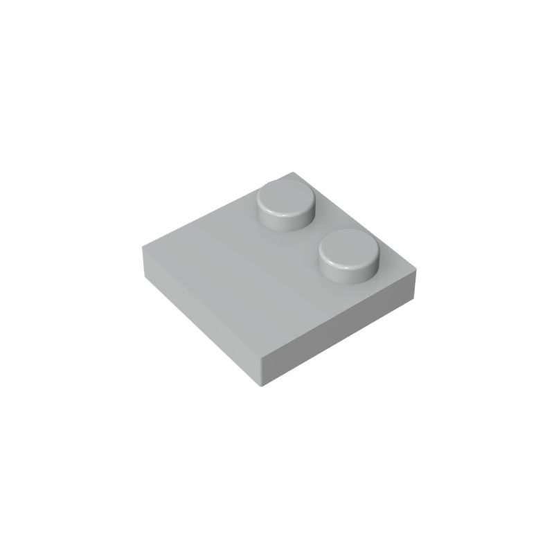 20pcs MOC Parts 33909 Tile Modified 2 X 2 Compatible Bricks DIY Assmble Building Blocks Particle Kid Puzzle Brain Toy Gift