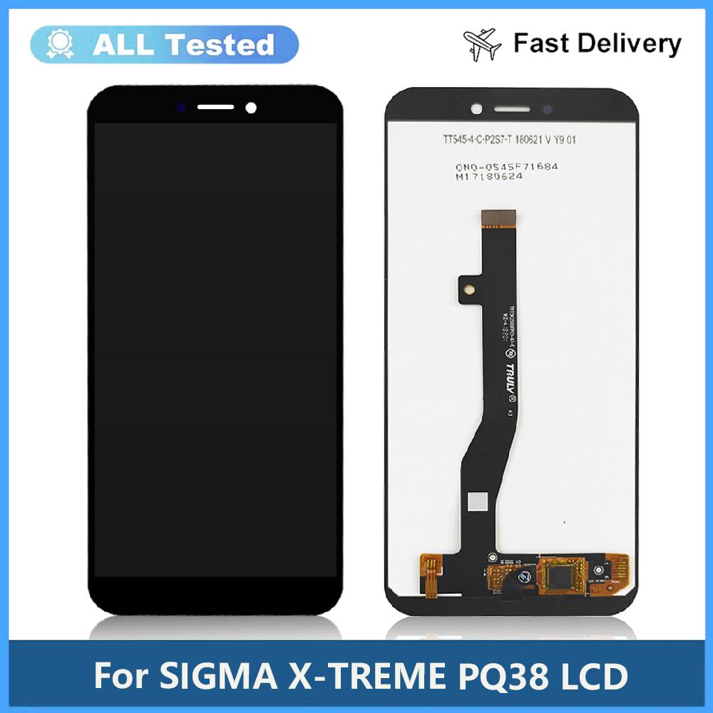 LCD Screen and Digitizer Full Assembly For Sigma PQ38