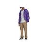Adidas Originals Allover Print Windbreaker Men Jacket Purple HN0395