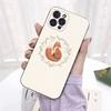 Cute Cartoon Animal Fox Phone Case Silicone Soft For Iphone 14 13 12 11 Pro Mini XS MAX 8 7 6 Plus X 2020 XR Shell