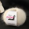 25G Knitting Warm Alpaca Fluffy Mohair Cozy Long Hair Luxurious Ball Soft Yarn Durable