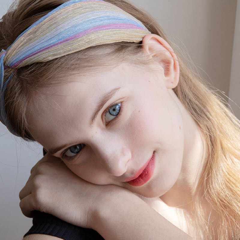 Jean Paul Clarisse Glitter Bandana Hairband JP-22-114HB