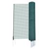 Temporary Fence with Posts, 1.2 X 15m Plastic Mesh Fencing, Garden Safety Fences Netting with Double-Spike Stakes & Guy Ropes, Temporary Fence for