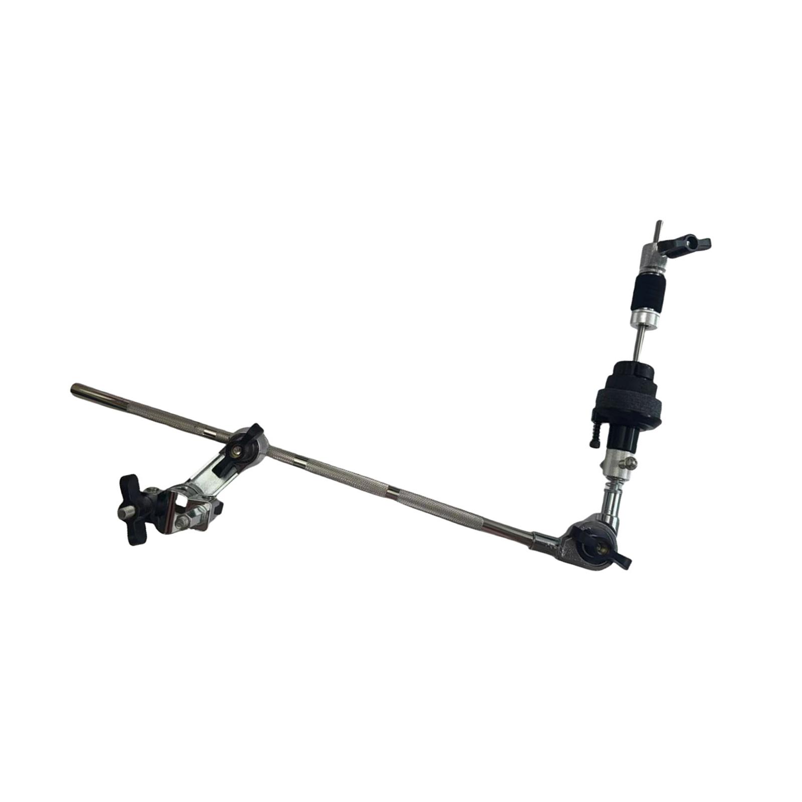 

Cymbal Stand Extension Arm Metal Adjustable Cymbal Holder Mount Hi Hat Holder Mount with Clamp tension adjuster for Drum Kit