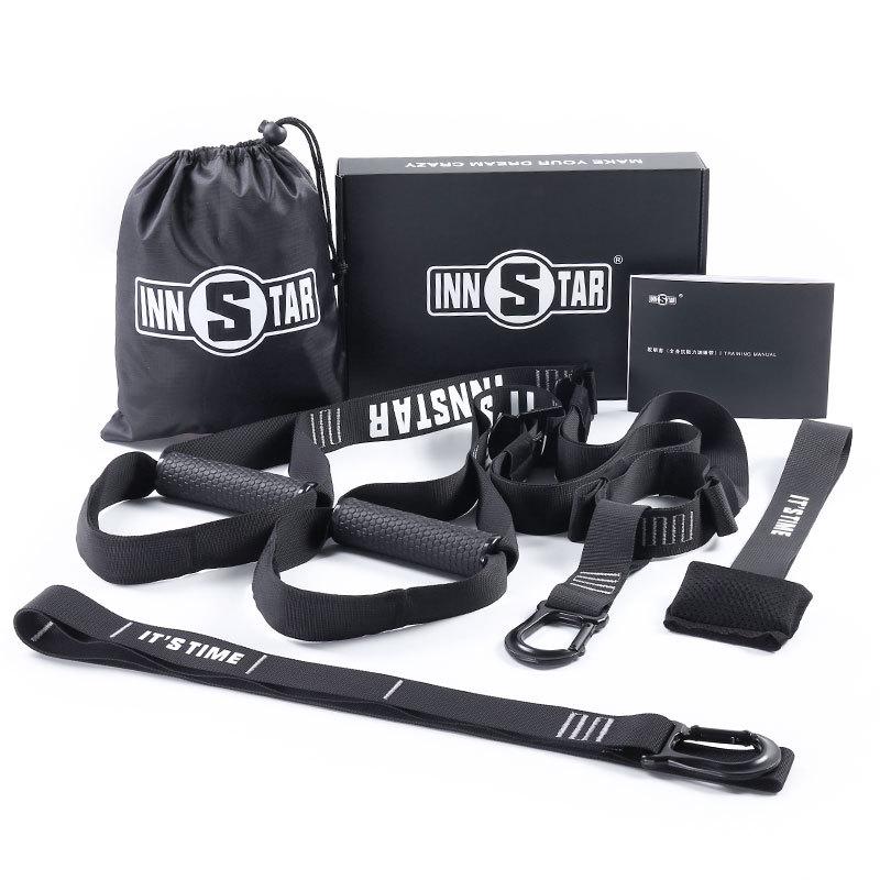 Innstar-TRX Suspension Training Straps and Resistance Bands for Home Fitness