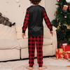 Christmas Family Matching Sets Pajamas, Loungewear Outfits,Family Matching Long Sleeve Tops+Pants Set
