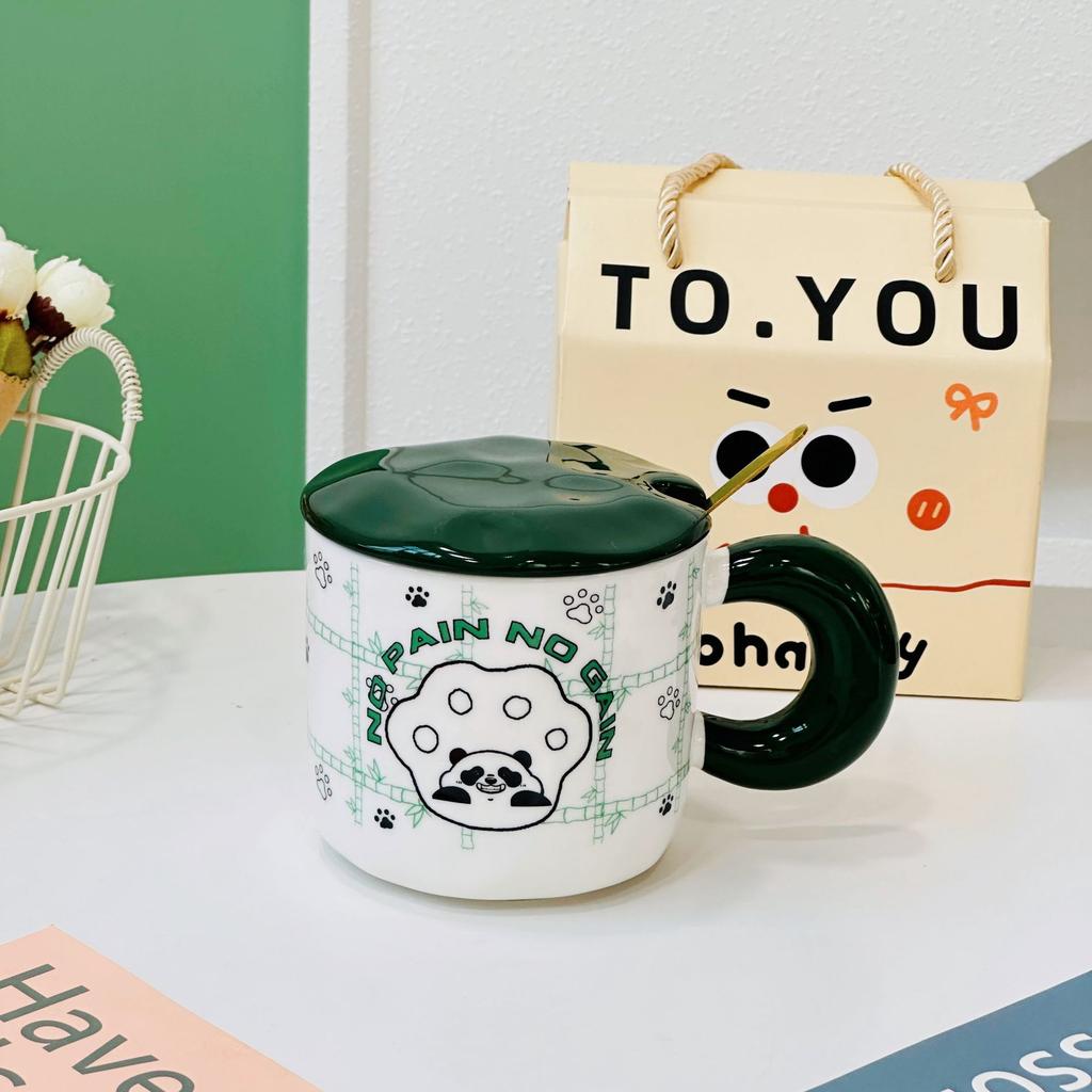Creative Birthday Cake Mug Personalized Children's Cute Ceramic Water Cup Gift High-looking Coffee Cup Cartoon Cup