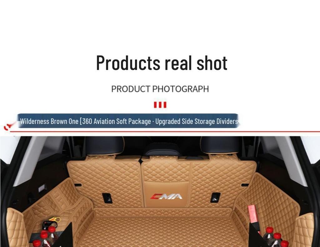 Trunk Mat for Boyue L 2023 Model - Car Accessories and Decorative Tail Box Mat