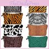 Portable European Style Animal Print Makeup Case With Spacious 20l Capacity