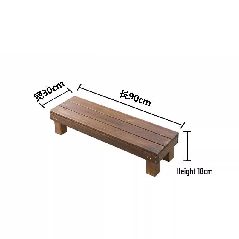 Outdoor Tiered Wooden Flower Stand