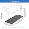 Cup Drying Rack Bottle Drain Tray Organizer Rack Kitchen Household 2 Layers Glass Cup Stand Drying Shelf Multifunctional