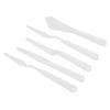 6pcs White Plastic Painting Palette Knives Paint Art Pigment Spatulas