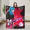 ?Sally Face Sal Fisher Indie Accessories Blanket Lightweight Thin Flannel  Throw Blankets Cozy Quilt