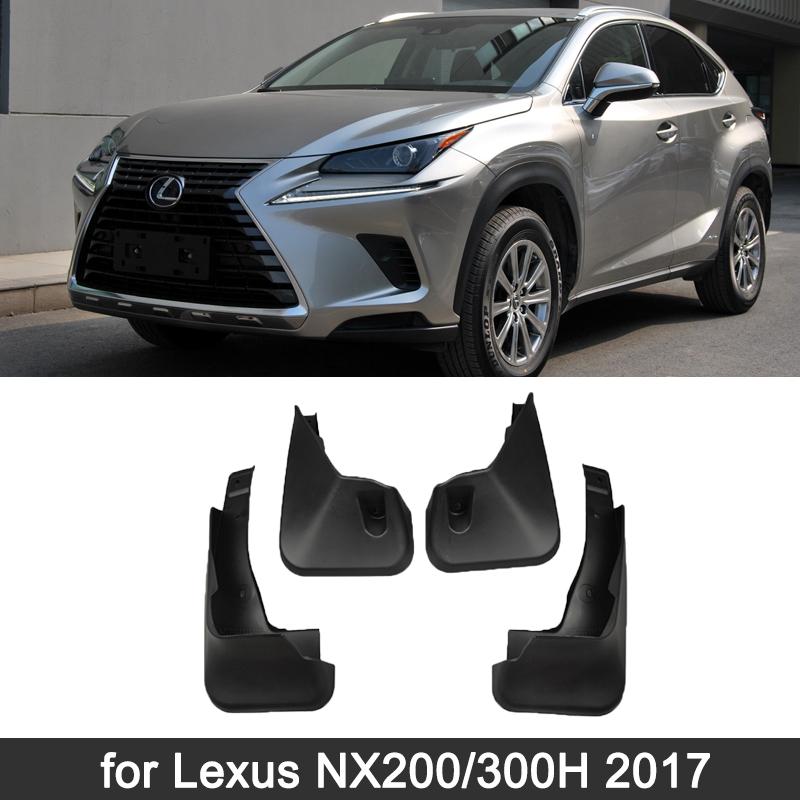 For Lexus NX NX200 NX300 2015 2016 2017 2018    Mudflap Mudguard Splash Front Wheels Fenders Car Styling Accessories