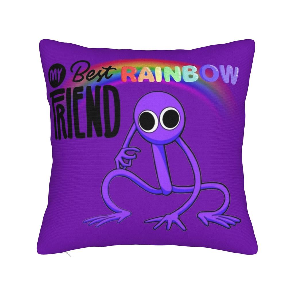 Rainbowes Friend Pillowcases Merchandise Printing Cushion Cover Throw Pillow Cover Chair Decorations Square Multi Size
