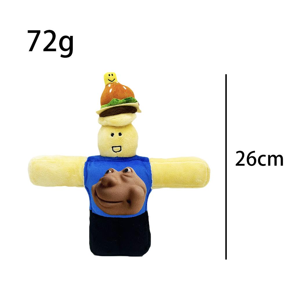 Neue 26cm Verlassene Plüschpuppen Verlassene Roboter Hamburger-Roboter Stofftier Anime-Merchandise Baumwollpuppe Weich Niedlich Kindergeschenk