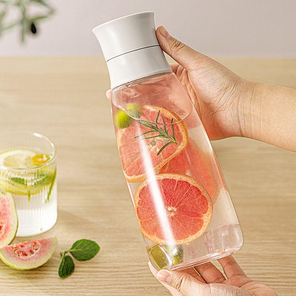 Practical Food Grade Cold Water Bottle Empty Bottle Sealed Glass Wine Bottle Large Capacity Tea Brewing Pot for Home