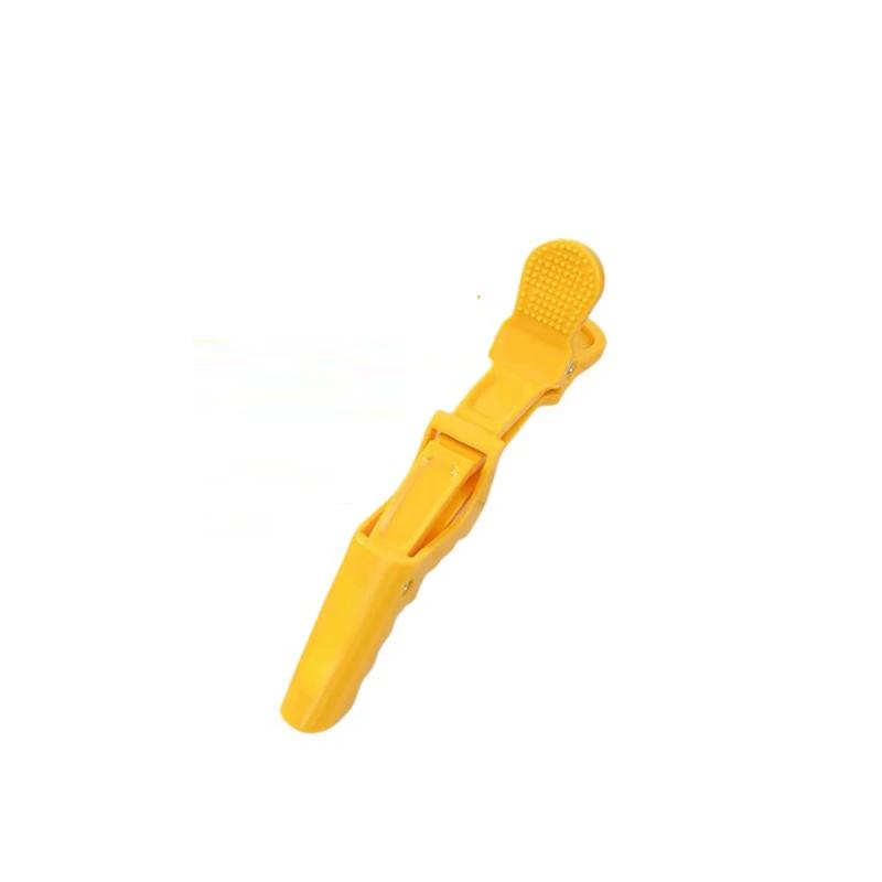 6pcs/Lot Plastic Hair Clip Hairpin Hairdressing Clamps Claw Section Alligator Clips Barber For Styling Salon Accessories