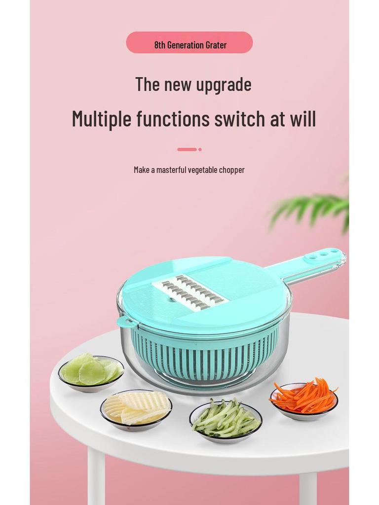 Multifunctional Kitchen Vegetable and Potato Grater & Slicer