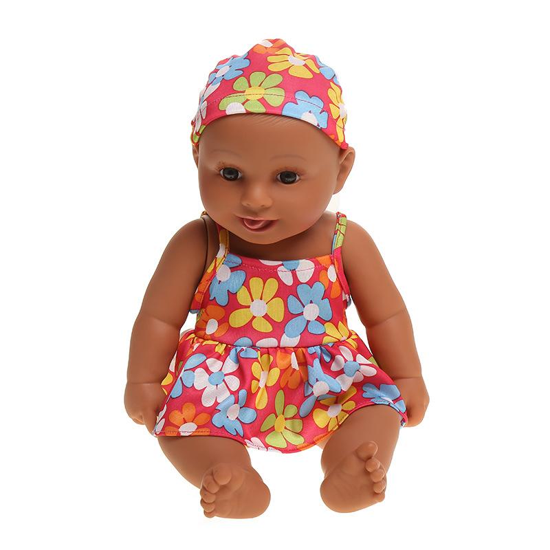 

Лялька-симулятор з вінілу на все тіло, плаття для купання, дитяча іграшка для раннього розвитку, оптовий продаж, навчальна лялька 40cm жовтий/червоний