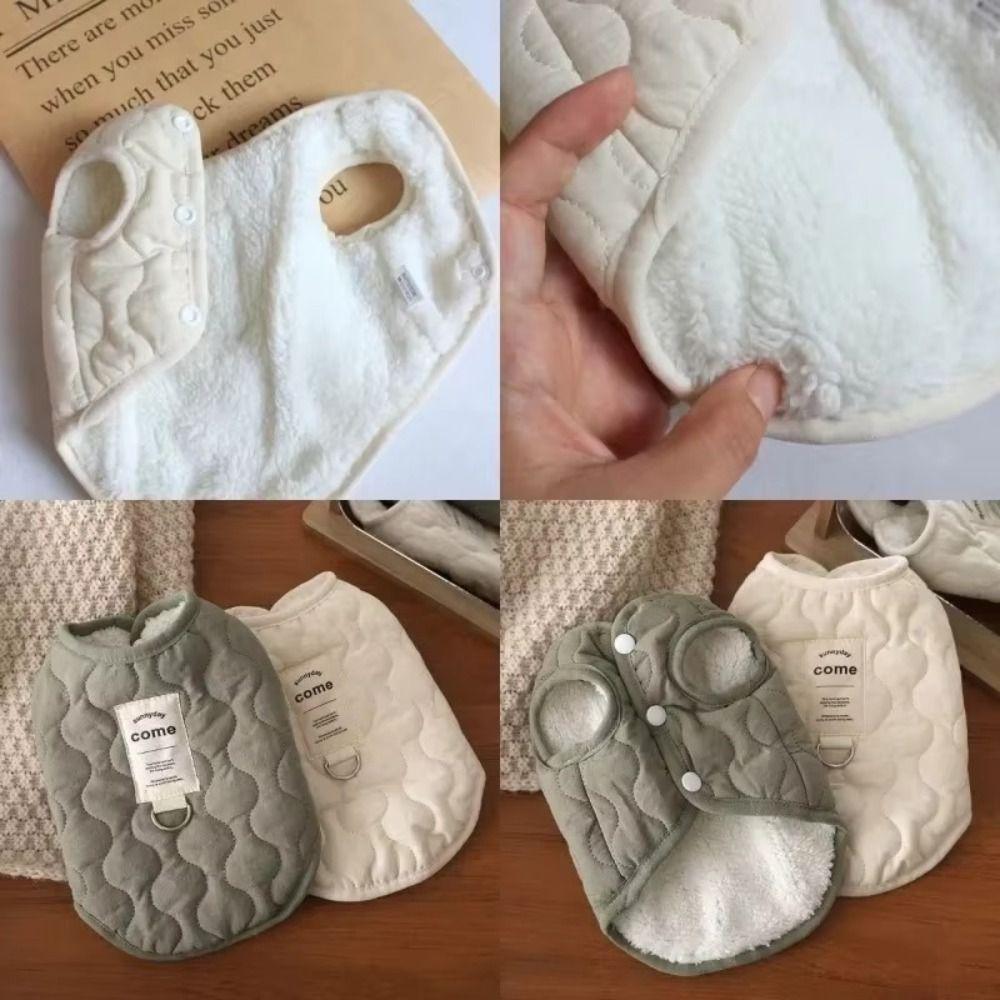 Hustá Teplá Zimní Vesta pro Domácího Mazlíčka se D-kroužkem Štěněcí Kabát Nová Bunda pro Mazlíčka pro Malé Střední Mazlíčky