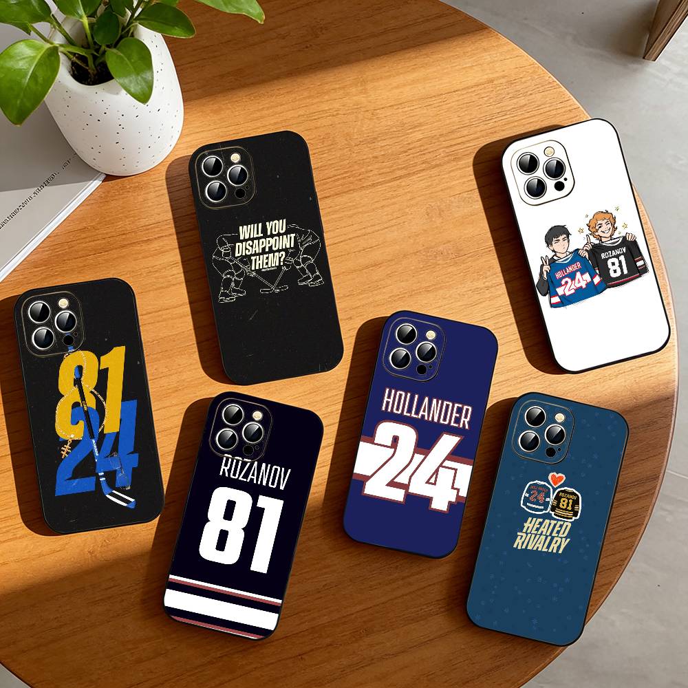 H-Heated R-rivalry C-cartoon Phone Case Silicone Soft For IPhone 17 16 15 14 13 12 11 X XR Plus Pro Max Plus