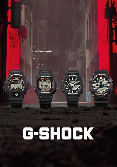 Casio G-SHOCK DW-5600RL-1 First Generation Iconic Style Black Men's Wristwatch