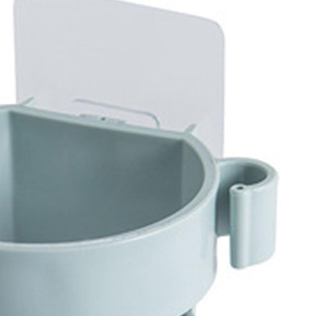 Hårfönshållare med ett hål, platsbesparande, självhäftande, väggmonterad, universell passform, hårfön