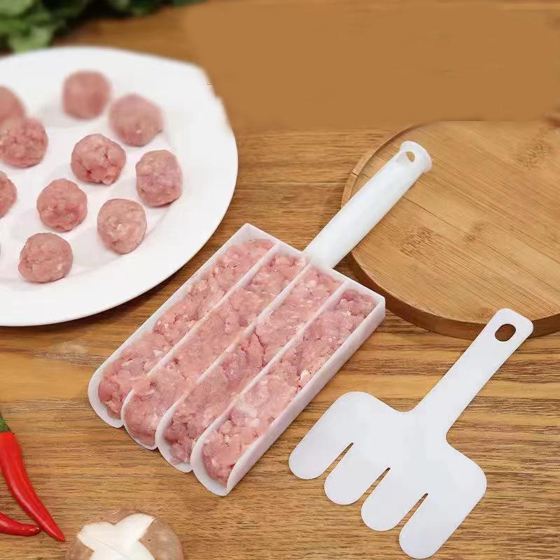 Reative Plastic  Meatball Apparatus Maker Clip Fish Ball Rice Ball Making Mold Form Tool Kitchen Accessories Meat Baller Utensil