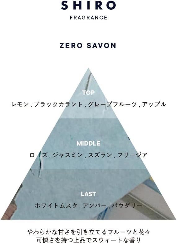 Shiro ZERO SAVON GEL PERFUME 75g (Limited Edition)