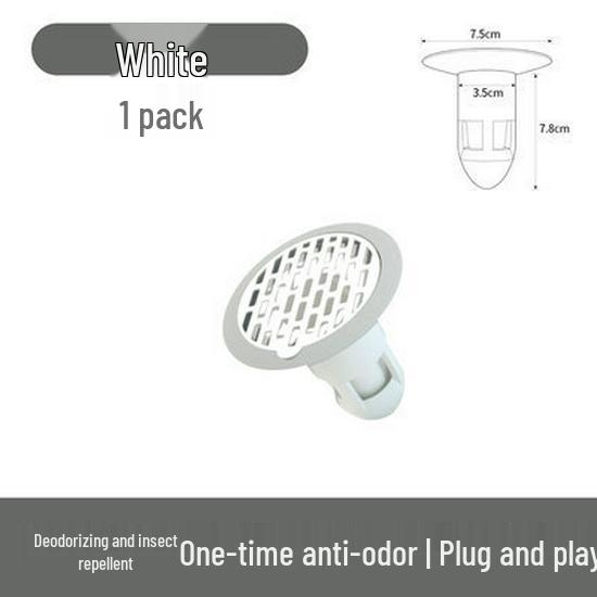 Silicone Floor Drain Odor Blocker: Insect-Proof, Anti-Backflow Toilet Deodorizer