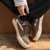 Vintage Platform Sneakers Men's Autumn New Outdoor Non Slip Comfortable Board Shoes Height Increase Fashion Lace Up Casual Shoes