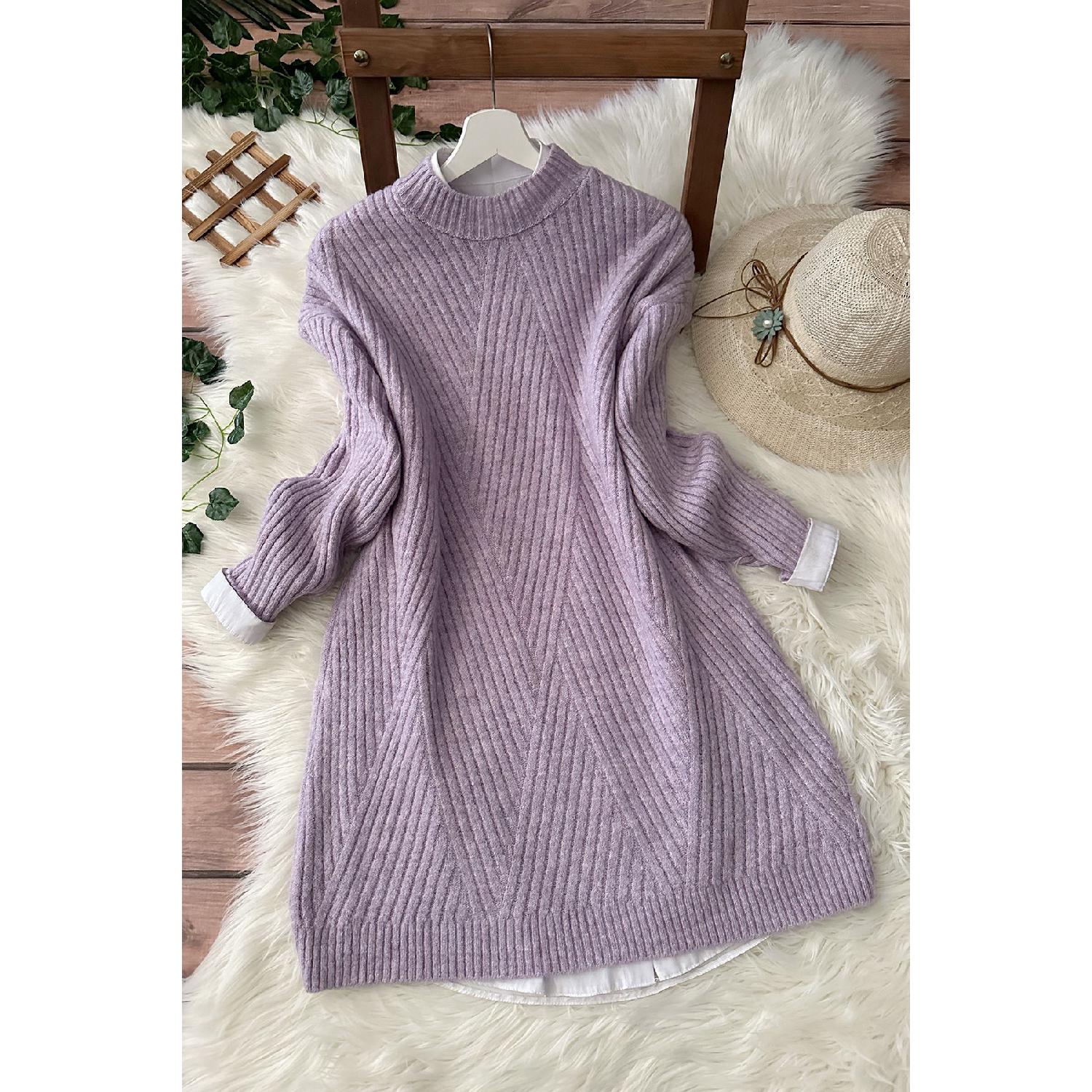 

Baklava Yumo Sweater Tunic - Lilac Standart зелений