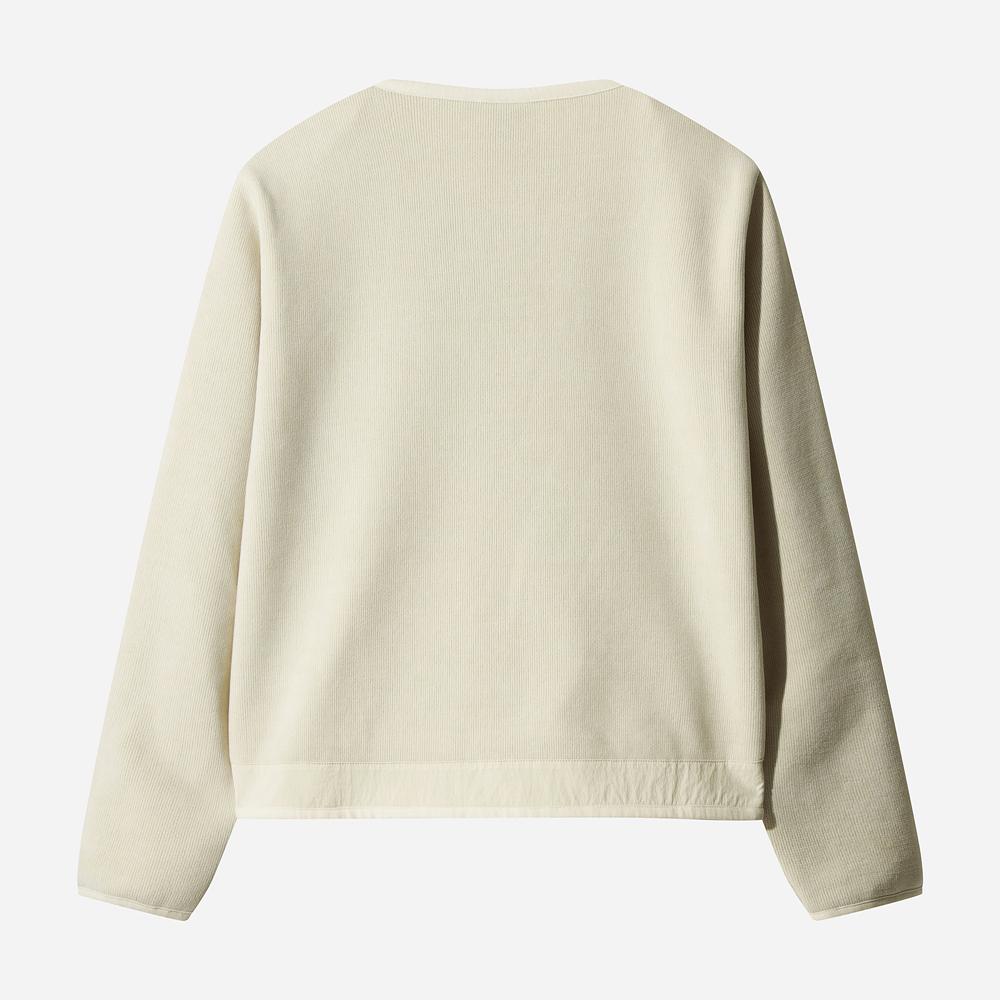 DOD Women'S Stay Warm Cardigan (Ivory Dark)